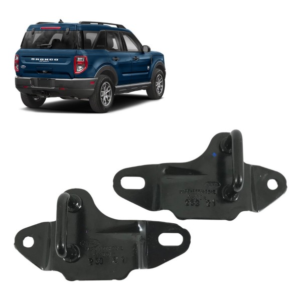 Par Batente Banco Traseiro Ford Bronco 2021 2022 2023 2024