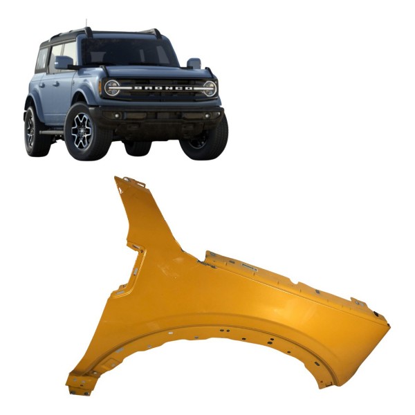 Paralama Dianteiro Direito Ford Bronco 2023 2024 C/detalhe