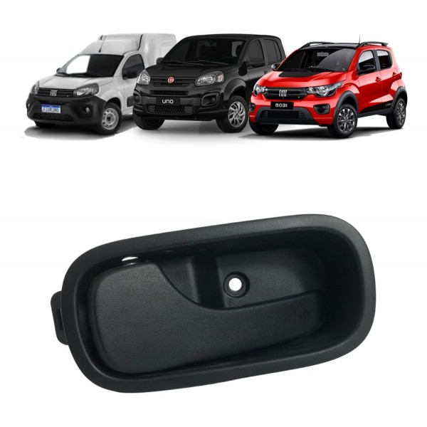 Maçaneta Interna Esquerda Fiat Mobi Uno Fiorino 21 22 2023