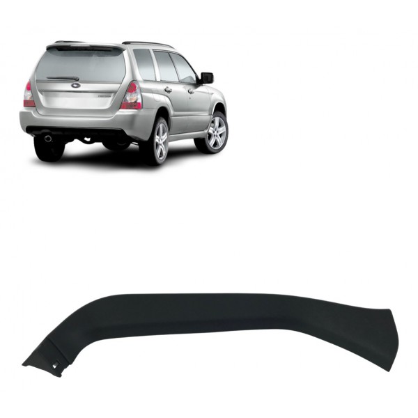 Moldura Tampa Traseira Esquerda Subaru Forester 2008 2009