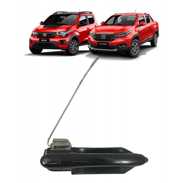 Maçaneta Externa Completa Direita Mobi Nova Strada 2017 2023