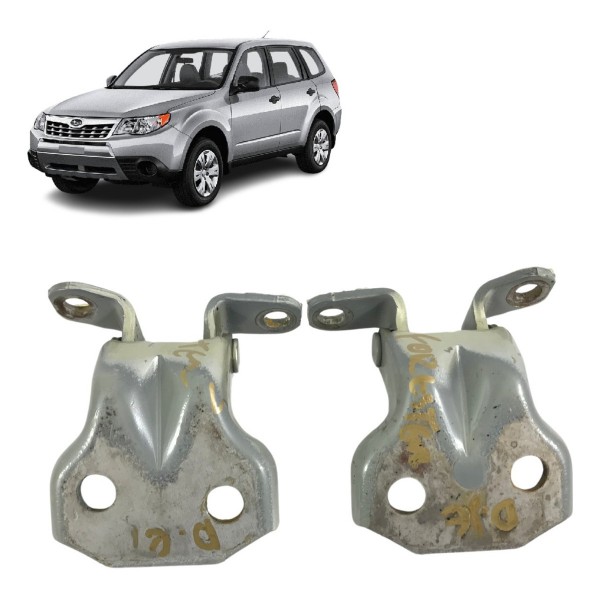 Par Dobradiça Porta Dianteira Esquerda Subaru Forester 2012