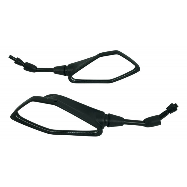 Par Retrovisor Kawasaki Z400 Rosca Honda Haste Longa Fixo