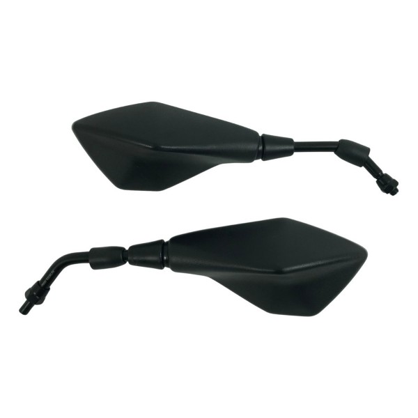 Par Retrovisor Kawasaki Z400 Rosca Honda Haste Longa Fixo