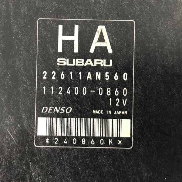 Kit Code Subaru Forester 2.5 2008 09 10 11 2012