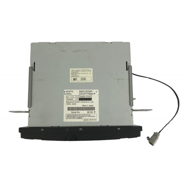 Radio Som Subaru Forester 2.5 Turbo 2008 09 10 11 2012