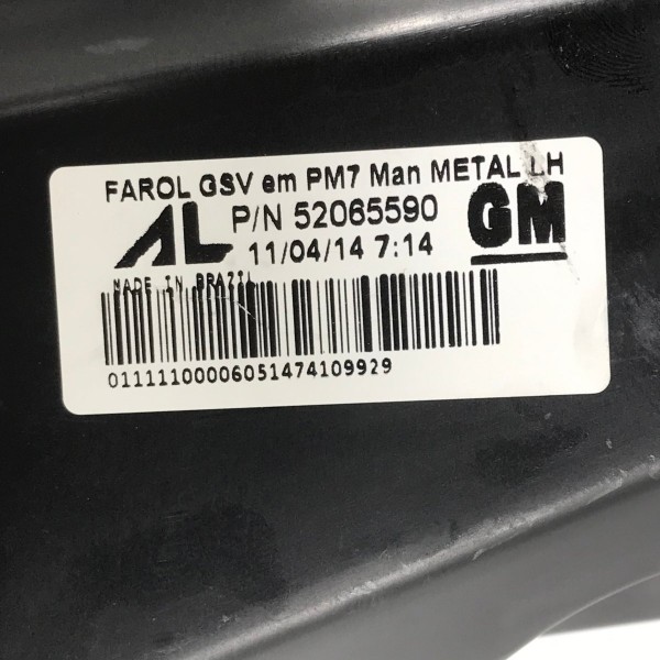 Farol Esquerdo Gm Spin 2012 13 14 15 16 17 2018 Recuperado Esquerdo/motorista