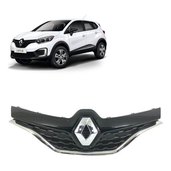 Grade Dianteira Captur 1.6 2017 18 19 20 2021 Recuperado