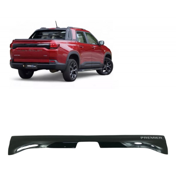 Moldura Aplique Tampa Traseira Gm Montana 2023 2024 2025