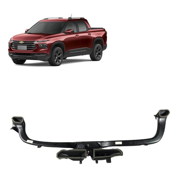 Duto Ar Painel Central Gm Montana 2023 2024 2025 C/detalhe