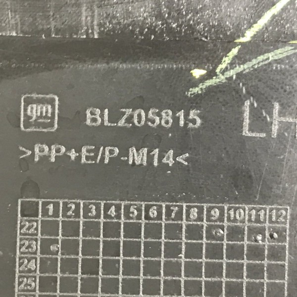 Forro De Porta Traseira Esquerda Gm Montana 2023 2024 2025