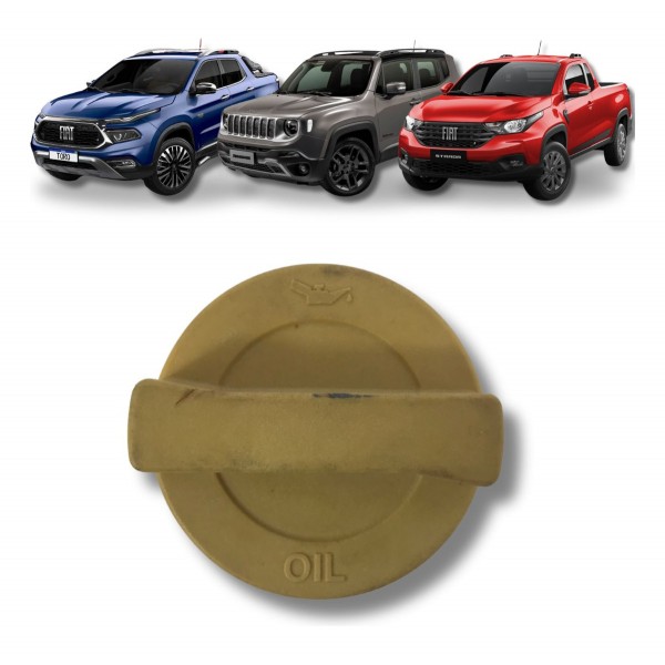 Tampa Oleo Motor Fiat Strada Toro Jeep Siena Mobi Uno 2020