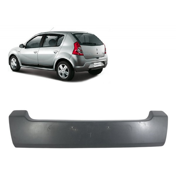 Moldura Inferior Parachoque Sandero 2008 A 2014 C/detalhe