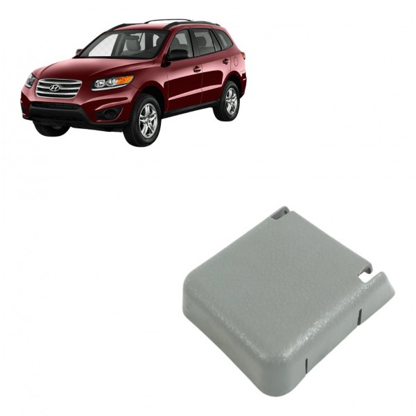 Acabamento Trilho Banco Santa Fé 2008 09 10 11 2012 Preto