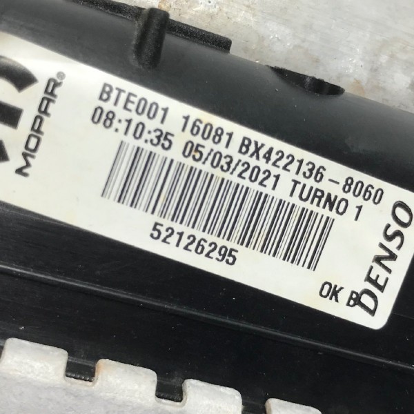 Kit Radiador Fiat Strada Fiorino 1.3 2020 Recuperado