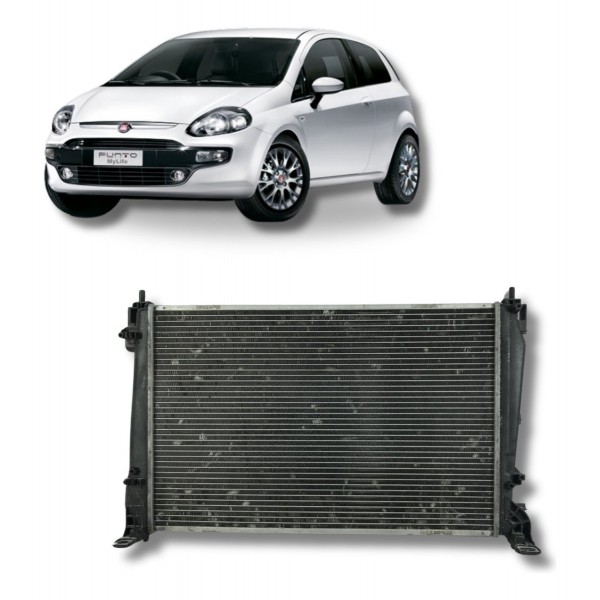 Radiador Fiat Punto 2007 A 2011 Paralelo C/detalhe