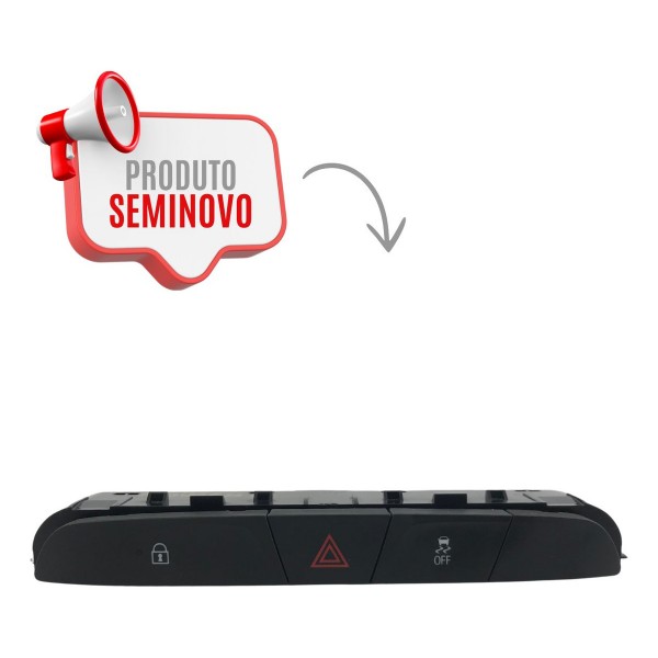 Botão Pisca Alerta Chevrolet Montana Onix