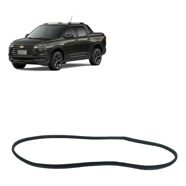 Borracha Vedação Porta Traseira Direita Gm Montana 2024 2025