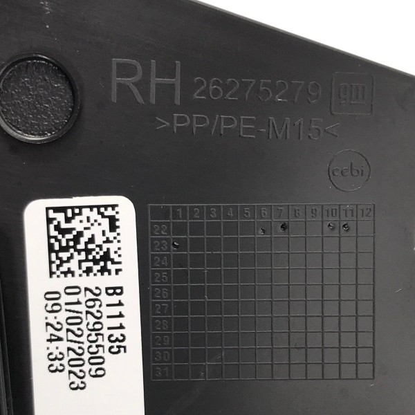 Acabamento Soleira Traseira Direita Chevrolet Montana 2024