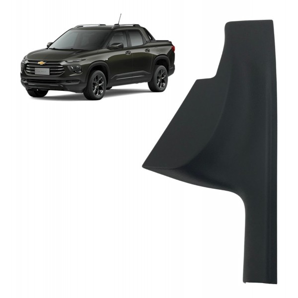 Acabamento Soleira Traseira Esquerda Chevrolet Montana 2024