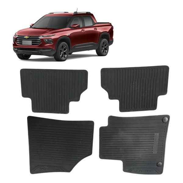 Jogo Tapete Chevrolet Montana 2023 2024 2025