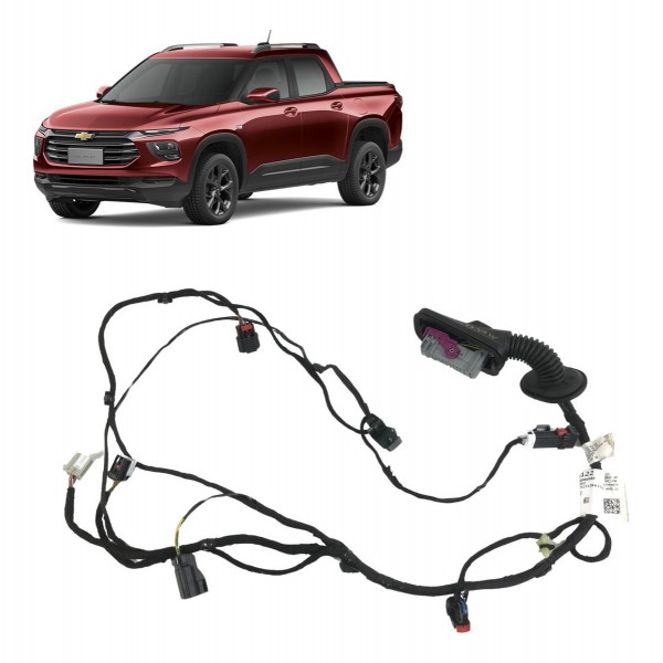 Chicote Porta Dianteira Esquerda Gm Montana 1.2 2023 24 2025