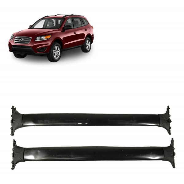 Rack Teto Hyundai Santa Fé 2.7 2008 09 10 11 2012 C/detalhe