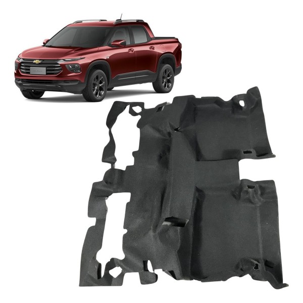 Forro Assoalho Traseiro Chevrolet Montana 2023 2024 2025