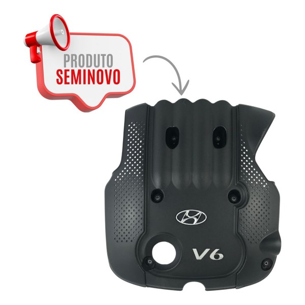 Tampa Do Motor Hyundai Santa Fé 2.7 2007 08 09 10 11 2012