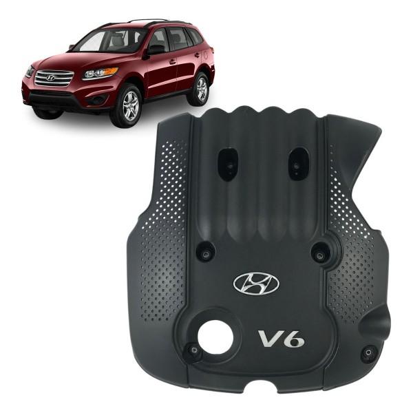 Tampa Do Motor Hyundai Santa Fé 2.7 2007 08 09 10 11 2012