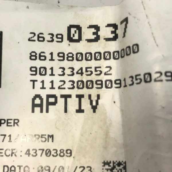 Chicote Tampa Traseira Chevrolet Montana 1.2 2023 2024 2025