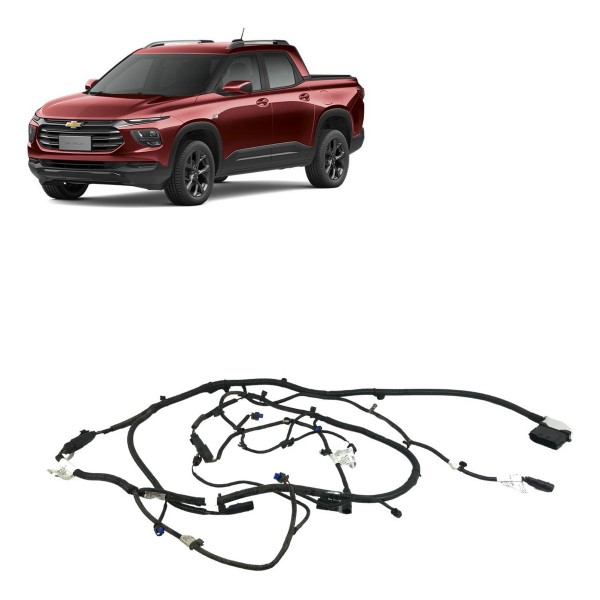 Chicote Tampa Traseira Chevrolet Montana 1.2 2023 2024 2025