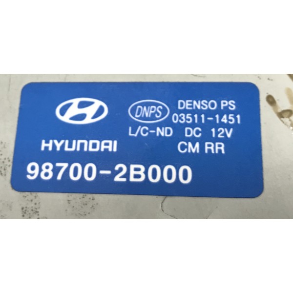 Motor Limpador Traseiro Santa Fé 2007 2008 2009 2010 2011