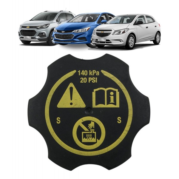 Tampa Reservatório Radiador Cruze Tracker Spin S10 Onix