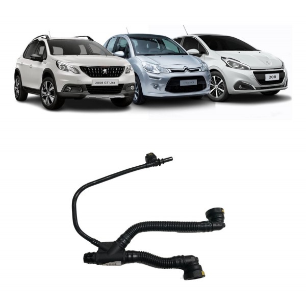 Mangueira Respiro Óleo Peugeot 2008 208 Citroen C3 1.6