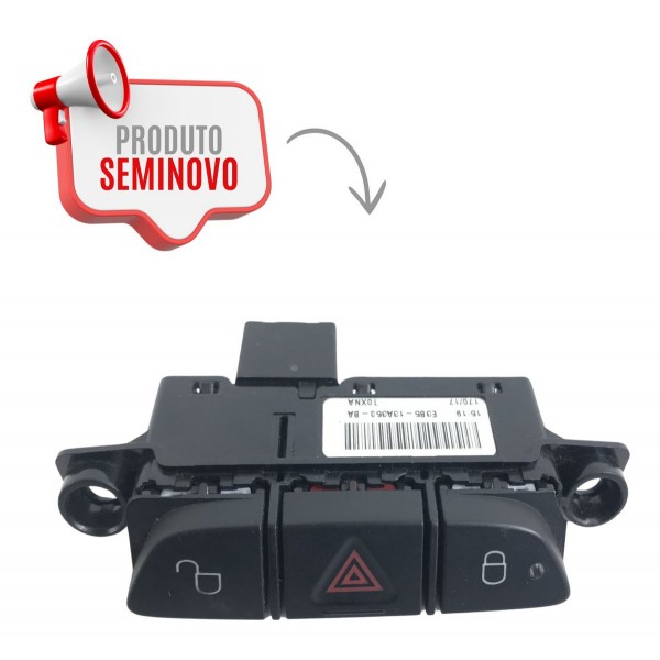 Botão Comando Pisca Alerta E Trava Destrava Ford Ka