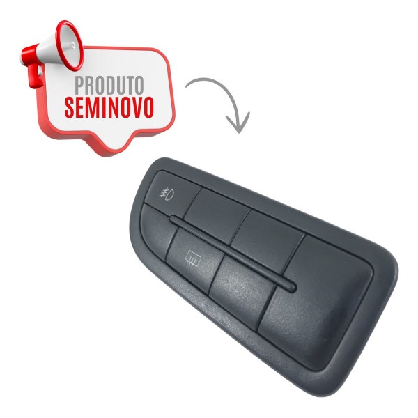 Botão Farol De Milha Desembaçador Fiat Palio Uno