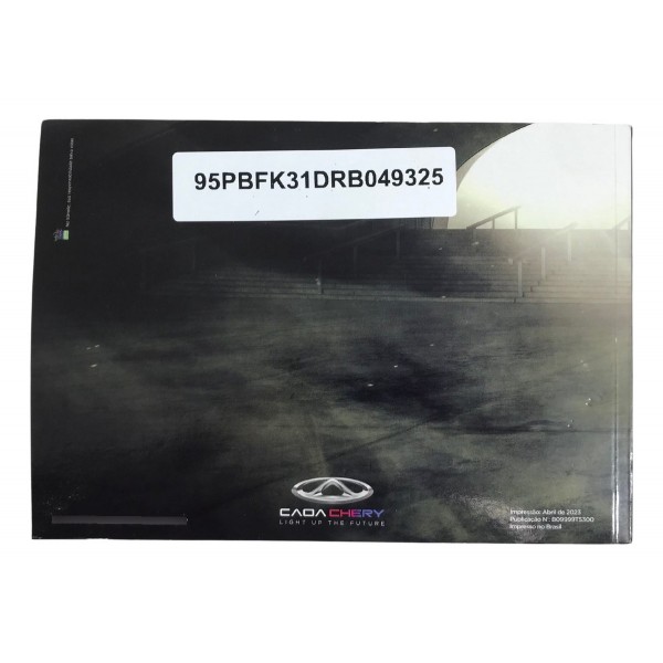 Manual Do Proprietário Chery Tiggo 5x Pro 1.5 2023 24 2025