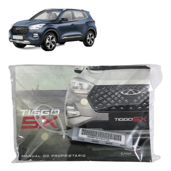 Manual Do Proprietário Chery Tiggo 5x Pro 1.5 2023 24 2025