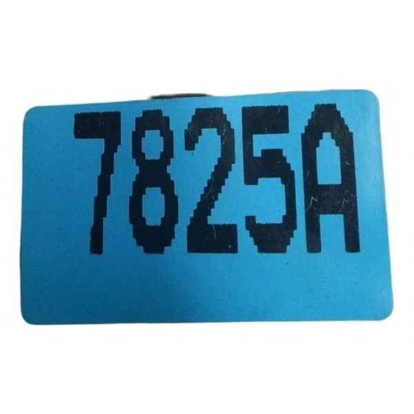 Moldura Placa Tampa Citroen Aircross Traseira - 7825 A