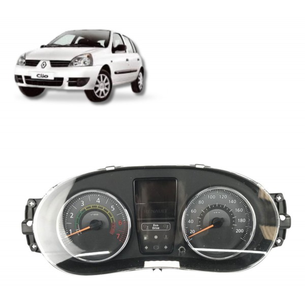 Painel Instrumento Renault Clio 2012 A 2016 1.0 Ecodrive Oem