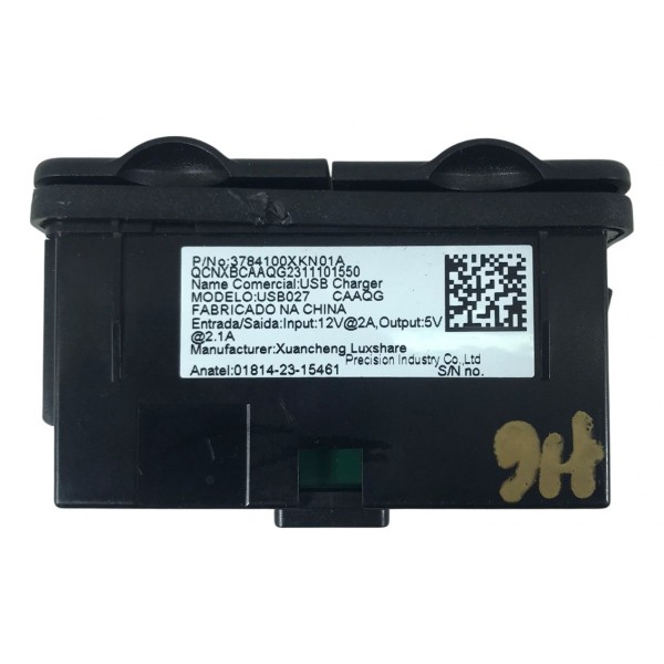 Tomada Dupla Usb Gwm Haval H6 Premium 1.5 16v Turbo 2024