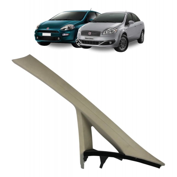 Acabamento Coluna Interno Esquerda Fiat Linea Punto 2010