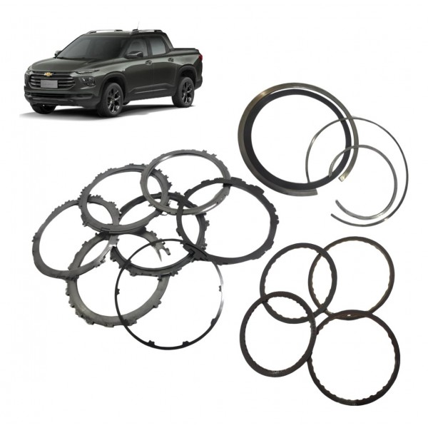 Jogo Anéis Cambio Chevrolet Montana 1.2 12v Ecotec 2023 2024