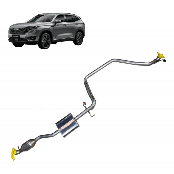Escapamento Silencioso Gwm Haval H6 Premium Turbo 2023 2024