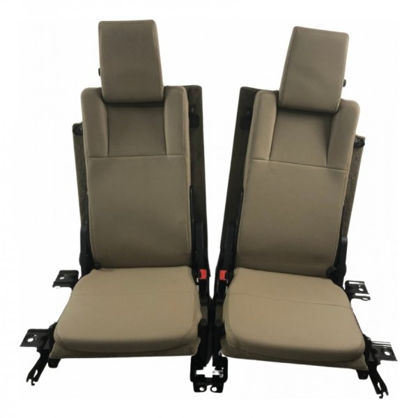 Jogo De Banco Discovery 4 3.0 2011 12 13 14 2015 C/detalhe Amarelo