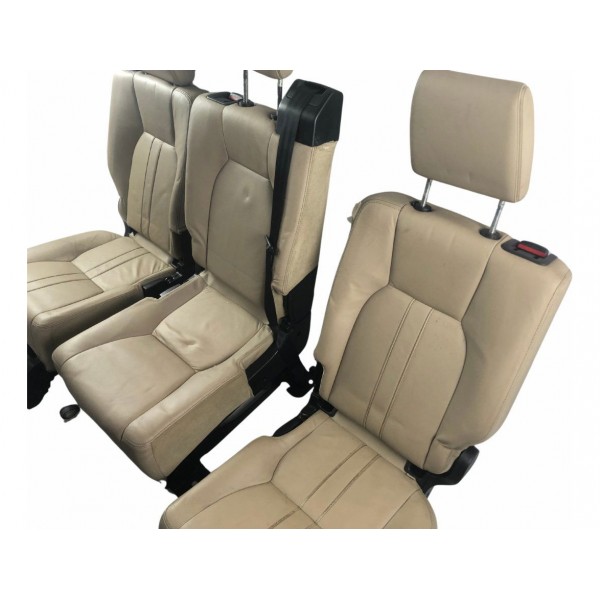 Jogo De Banco Discovery 4 3.0 2011 12 13 14 2015 C/detalhe Amarelo