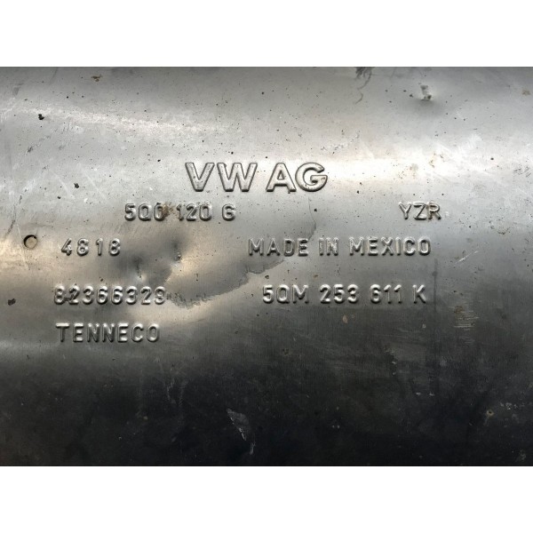 Escapamento  Vw Jetta 250 1.4 Tsi 2019