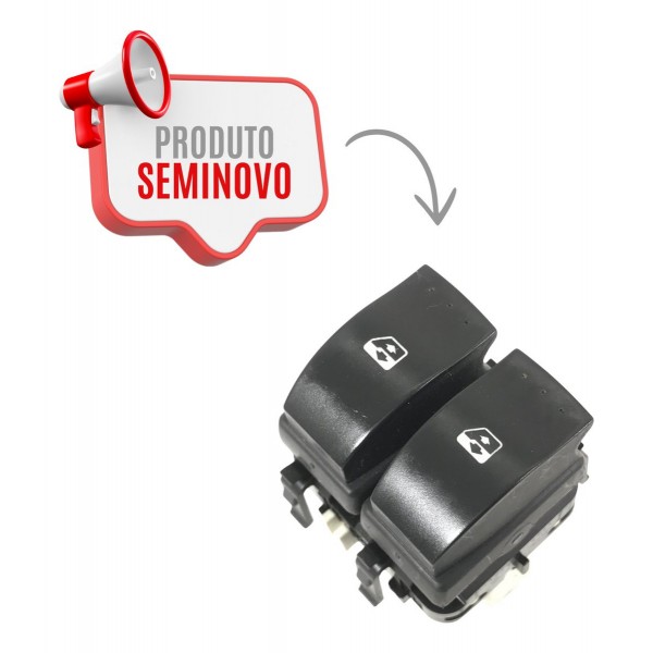 Botão Vidro Duplo Renault Sandero Duster Logan 2014 Á 2020