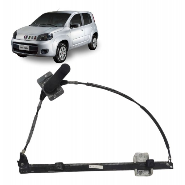Maquina Vidro Manual Dianteiro Esquerdo Fiat Uno 2013